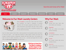 Tablet Screenshot of funwash.com